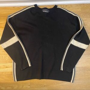 Obermeyer Black Striped Sweater